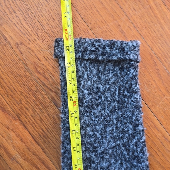 Vintage Italian Wool Blend Open Front Cardigan Sweater Neutral Cozy Size M - Picture 14 of 14